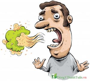 Sức khỏe kém là nguyên nhân gây hơi thở có mùi