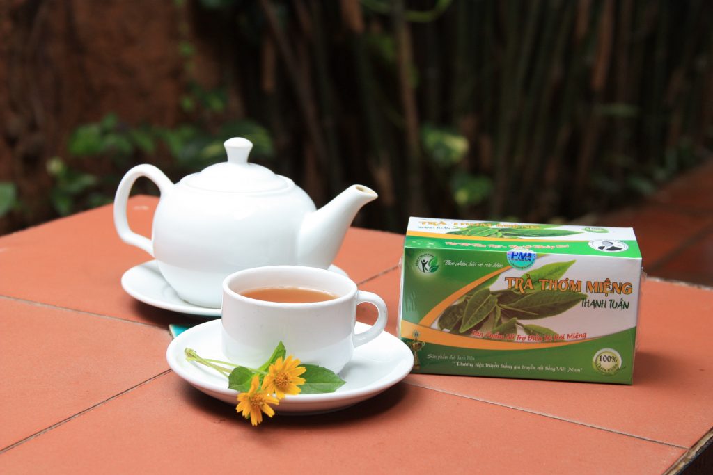 Trà thơm miệng Thanh Tuấn giúp bạn có hơi thở tự tin hơn